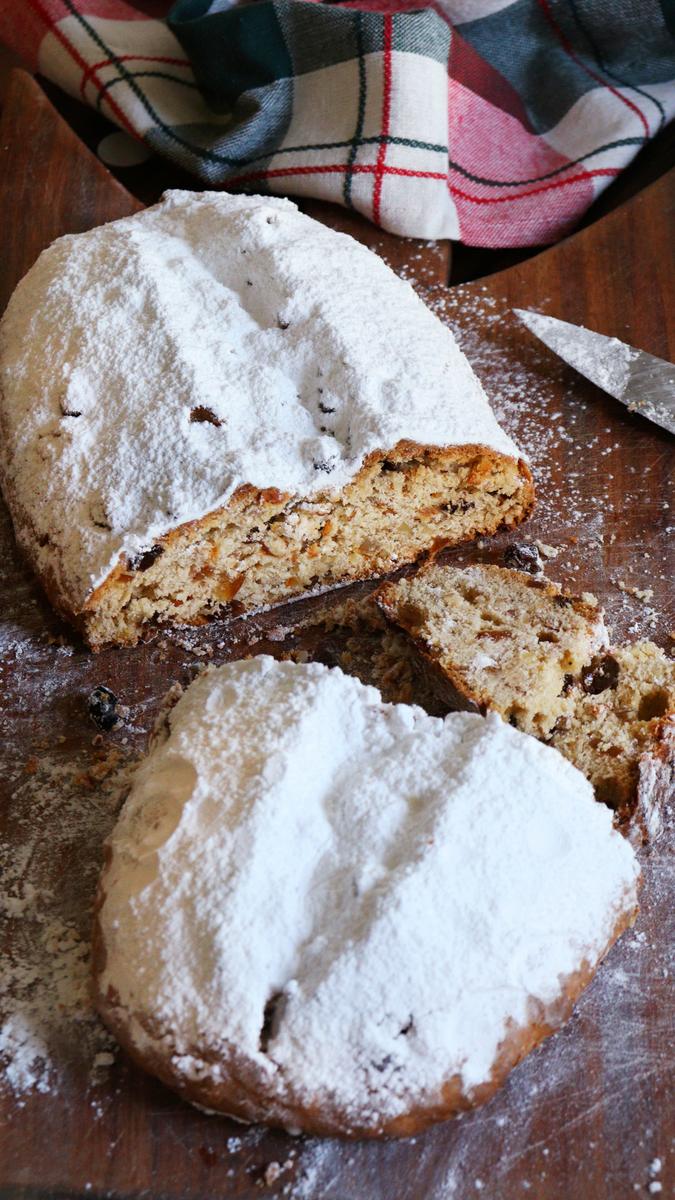 stollen christstollen dresdner original receta pan dulce cake