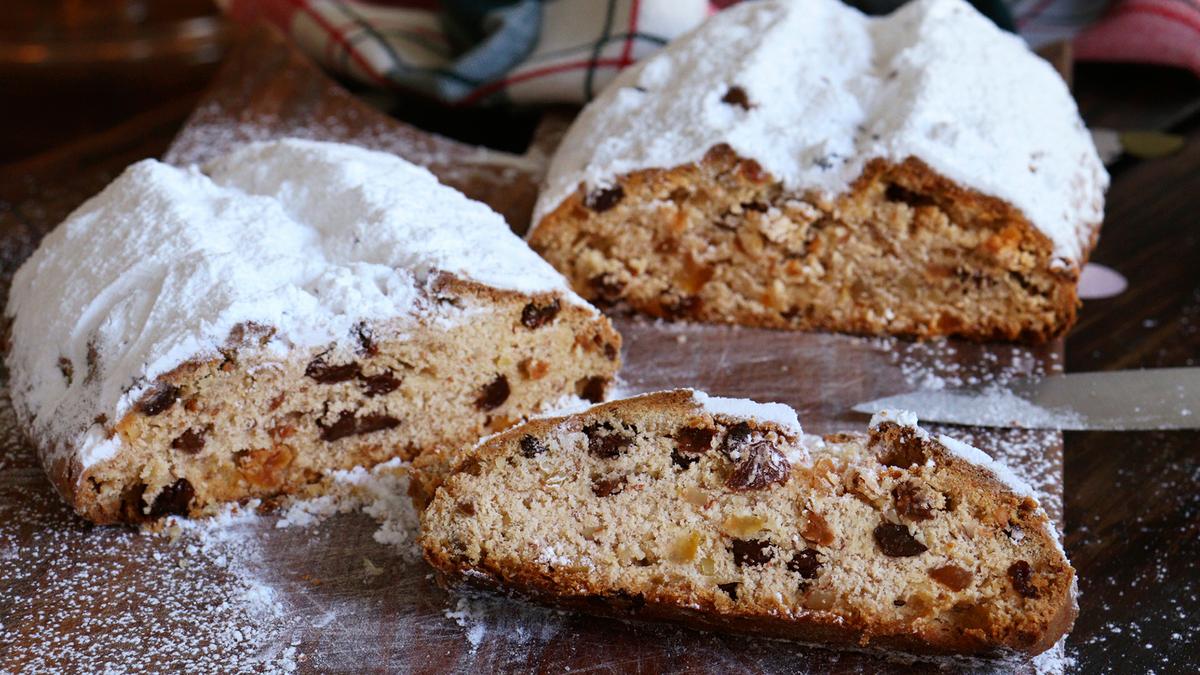 stollen christstollen dresdner original receta pan dulce cake