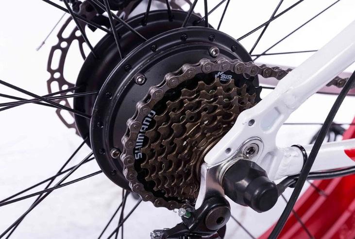 Sistema de cadenas y engranajes