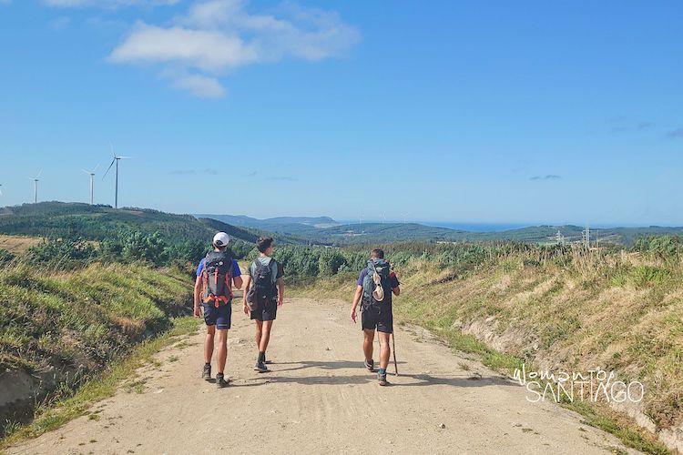 Peregrinos en el Camino de Santiago