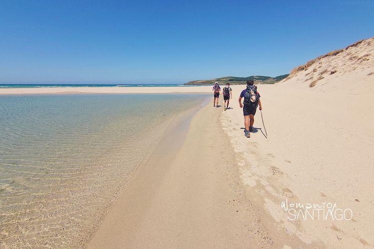 Dunas en la playa de Nemiña