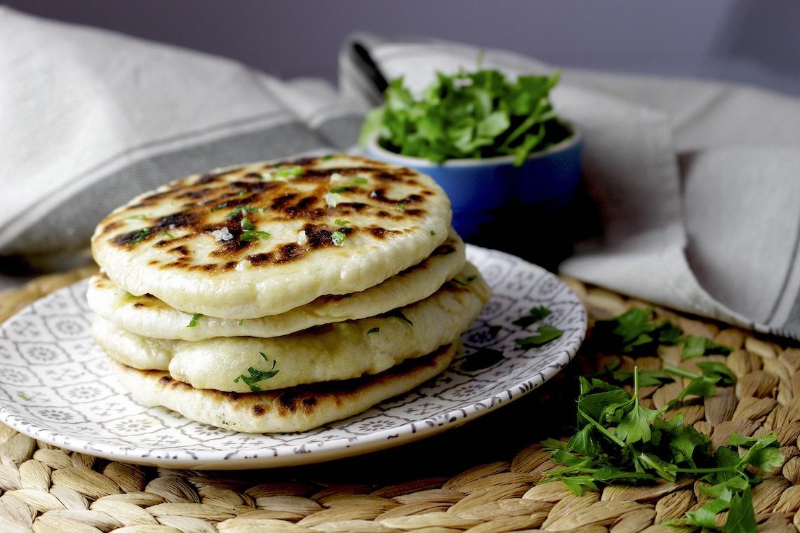 Pan Naan sin lactosa