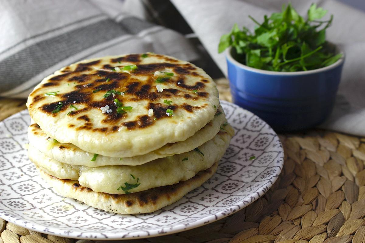 Pan Naan sin lactosa