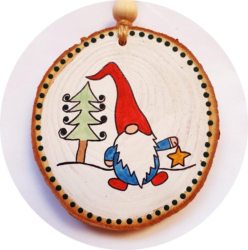 Gnomo Navideño para decorar el Árbol de Navidad