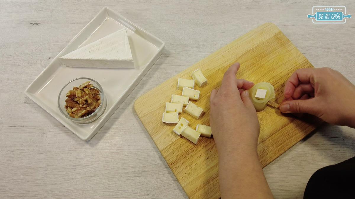 Canapes de Melon con Jamon 12