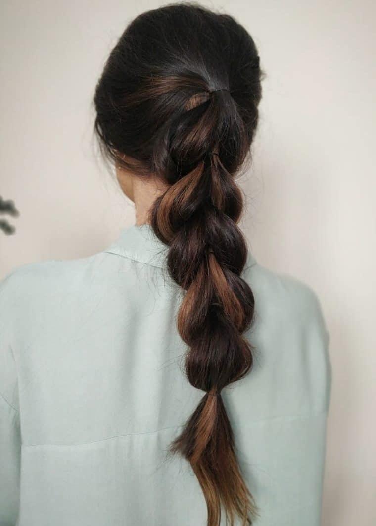 tutorial peinado trenza espiga