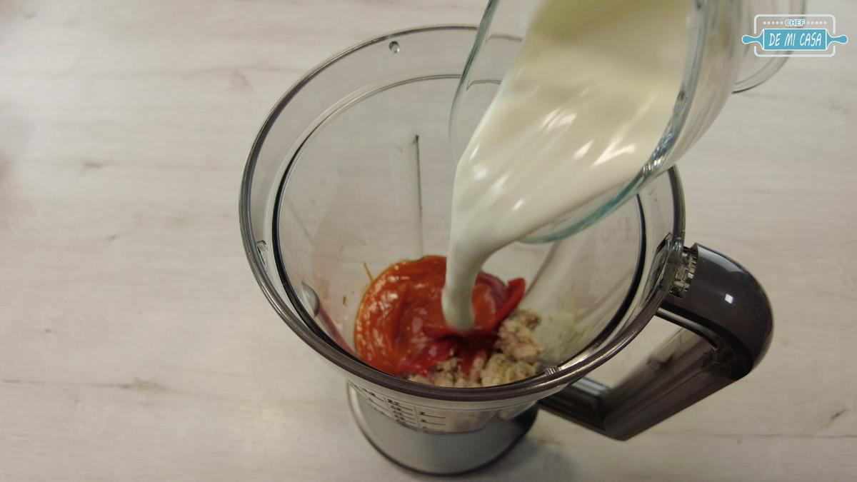 Pastel de atun y pimientos 1