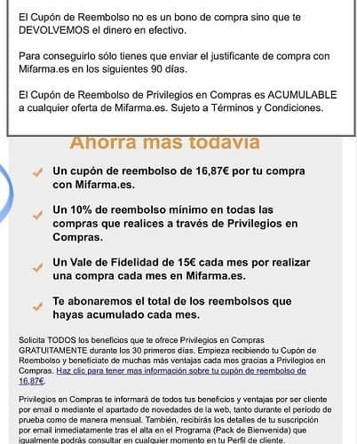 MiFarma Cupones descuento 2020