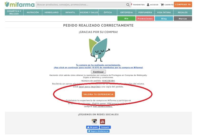 cupones mifarma descuentos opiniones