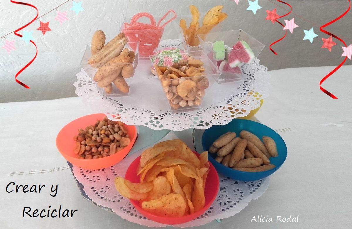 Cómo hacer un Stand, Soporte, Base, Display, Pedestal o Expositor de cartón, para pastel, muffin o cupcakes, fácil, rápido y barato.