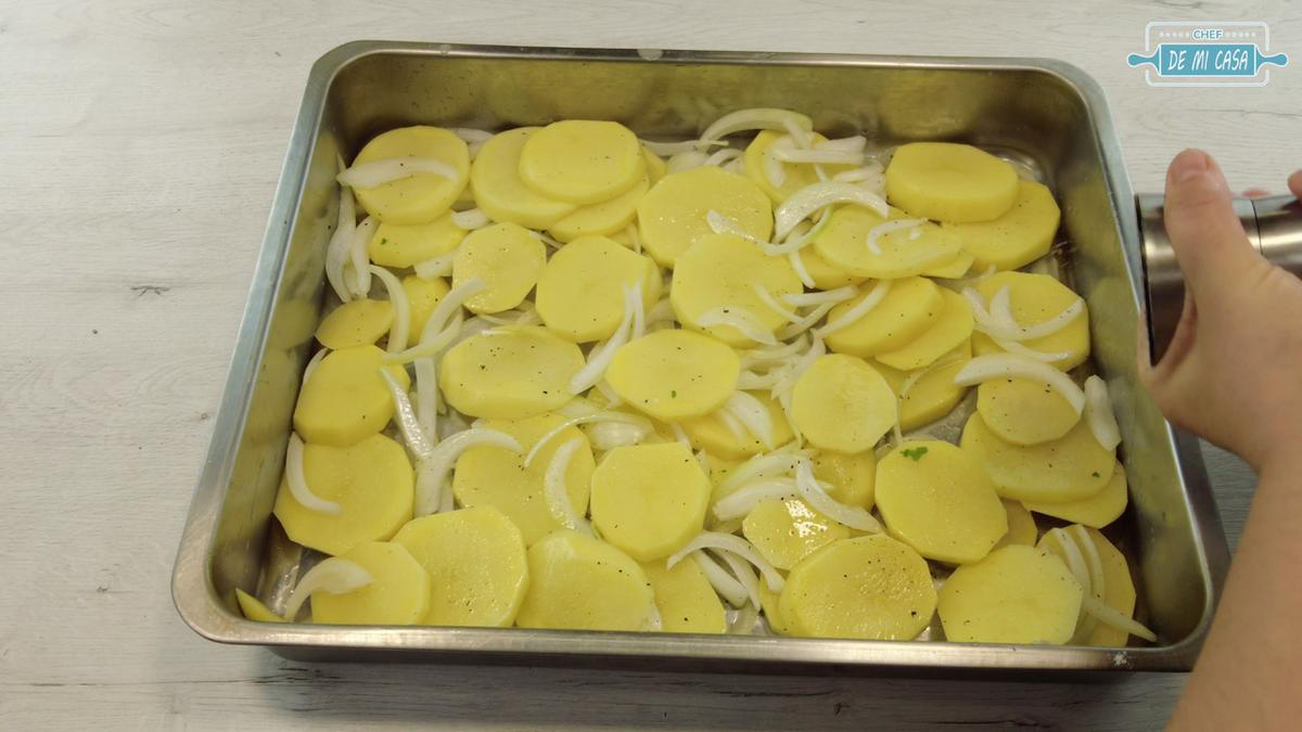 PALETILLA de CORDERO al Horno con PATATAS 3