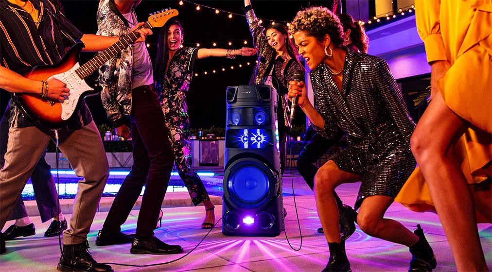 Sony MHC-V83D - Iluminación