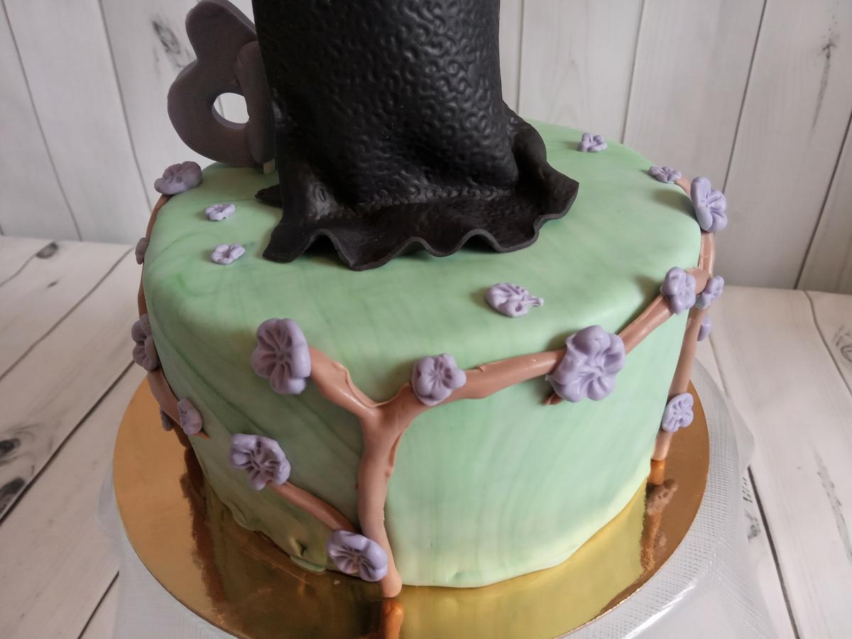 bosque encantado fondant