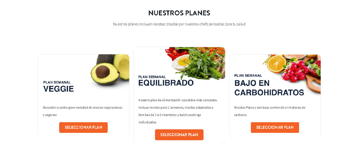 Planes Foodinthebox y La Cocina Ortomolecular