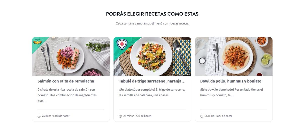 Foodinthebox: recetas nutricionalmente completas y equilibradas