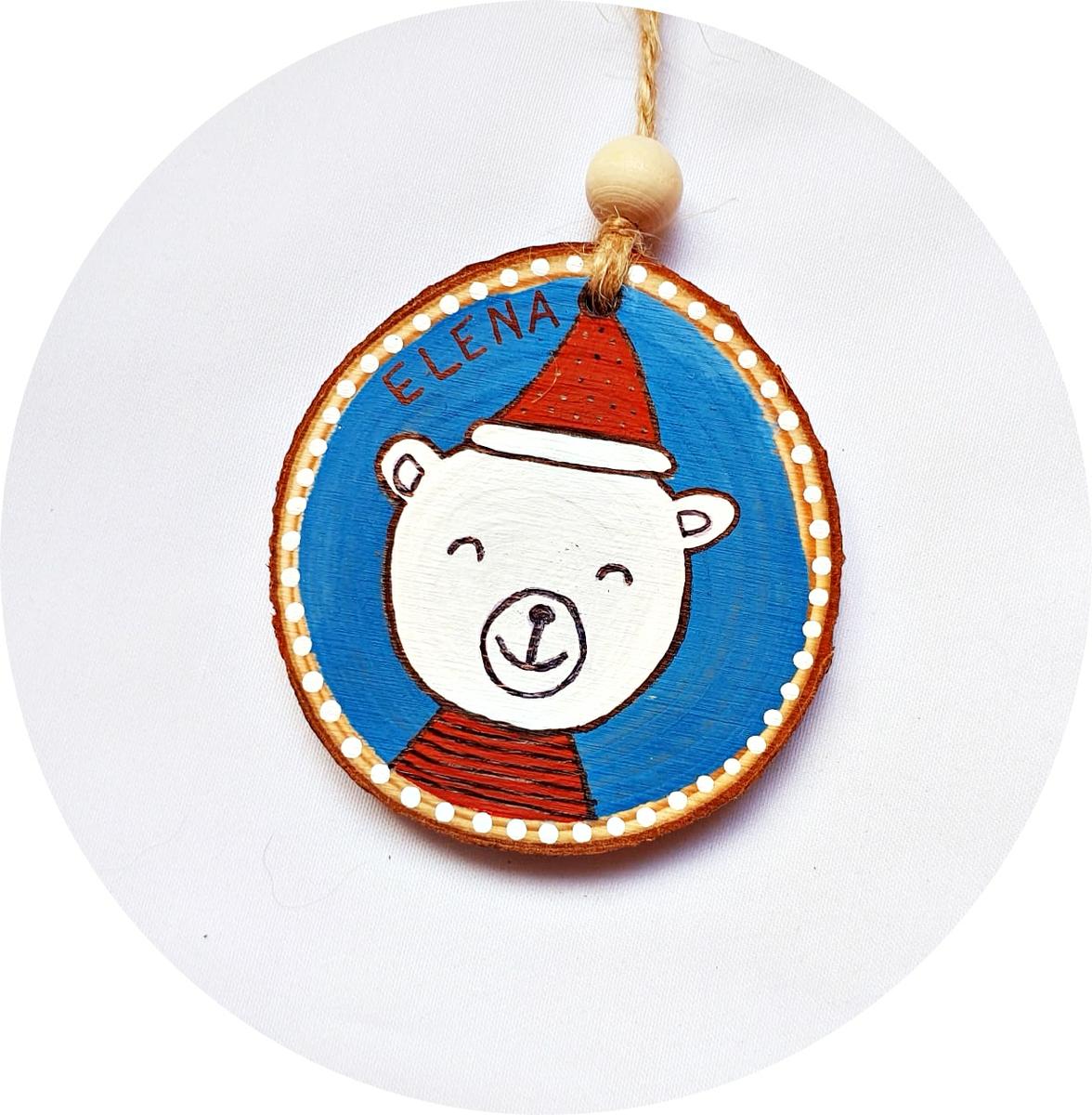 oso polar navideños para decorar el árbol de navidad