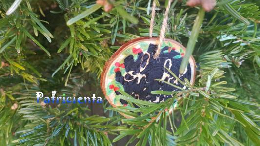 Adornos navideños fáciles con maderas (10)