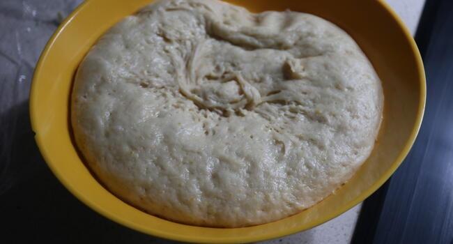 Dejar dobalr el volumen de la masa