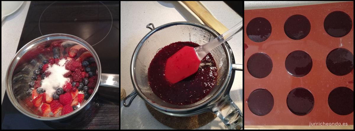 Bomba de frutos rojos