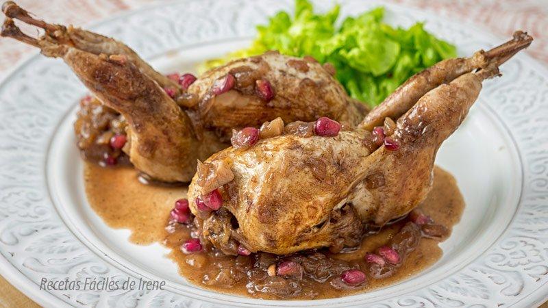 como hacer paso a paso codornices en escabeche de lima y granada
