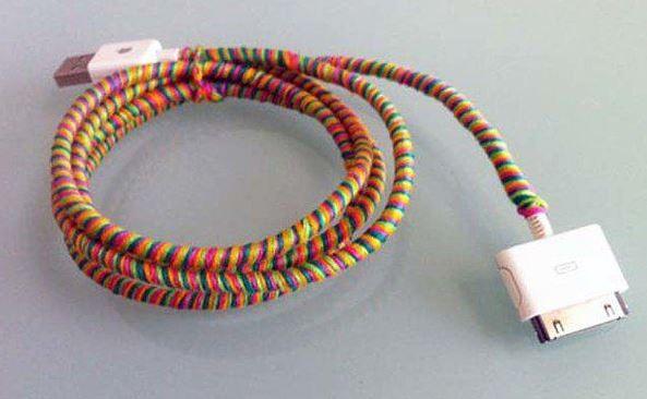 Cable con hilo. Vía Pinterest.