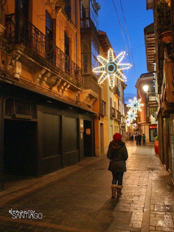 Callejuela adornada del Barrio Húmedo de León