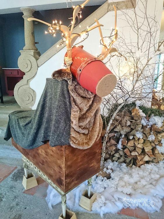 Detalle navideño en las calles de Braga (Portugal)