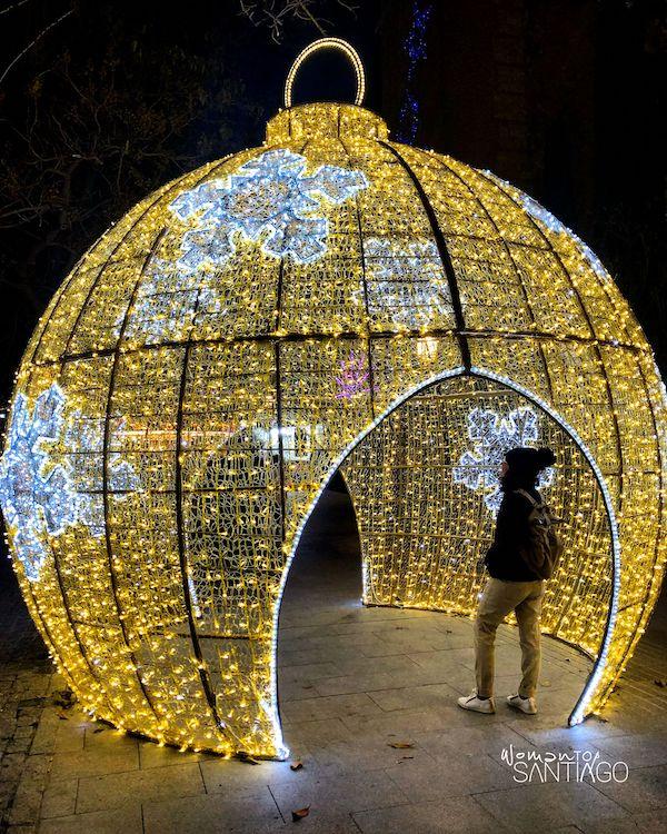 Bola de Navidad en Alcalá de Henares