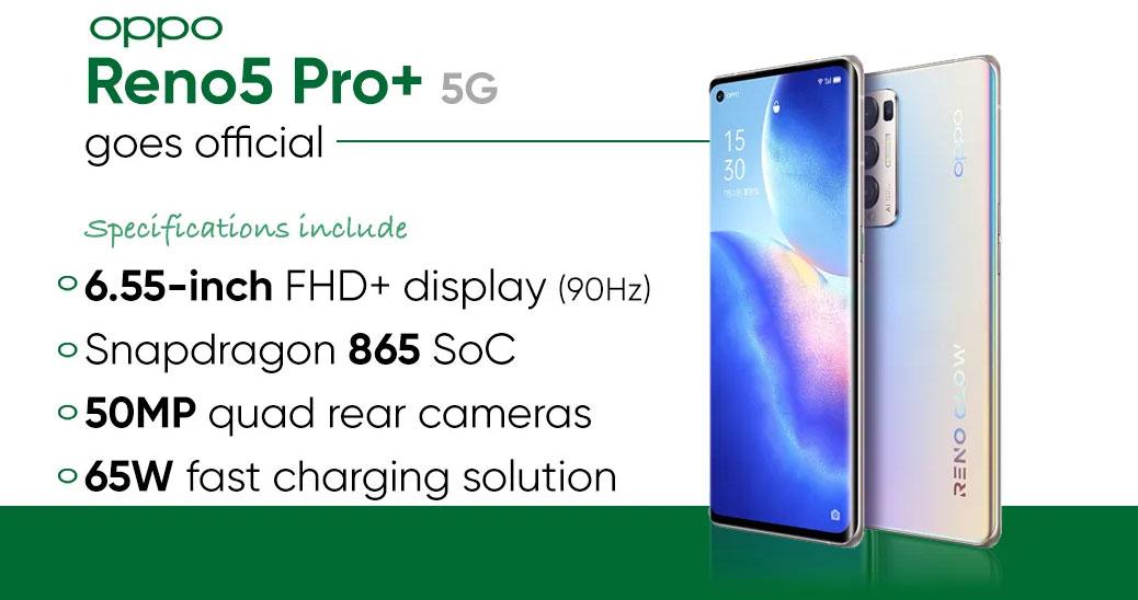 Oppo Reno5 Pro+ 5G - Hardware y características