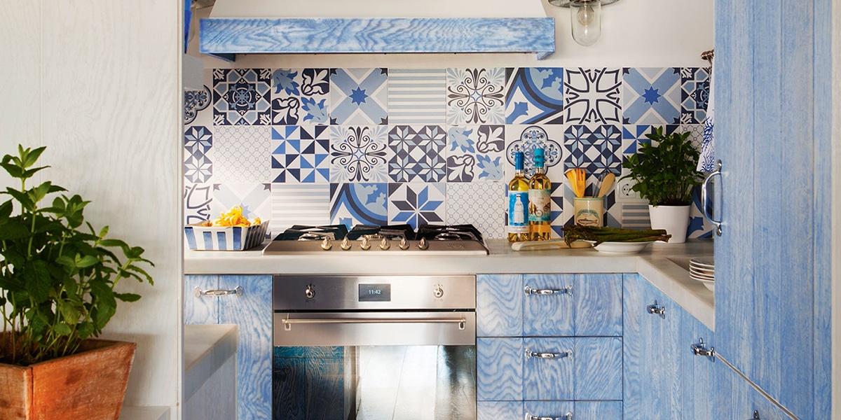 Estilo mediterr&aacute;neo en la cocina