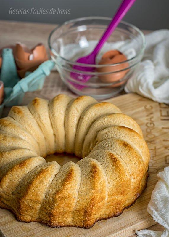 dulce de pastel de yogur griego rapido y sencillo