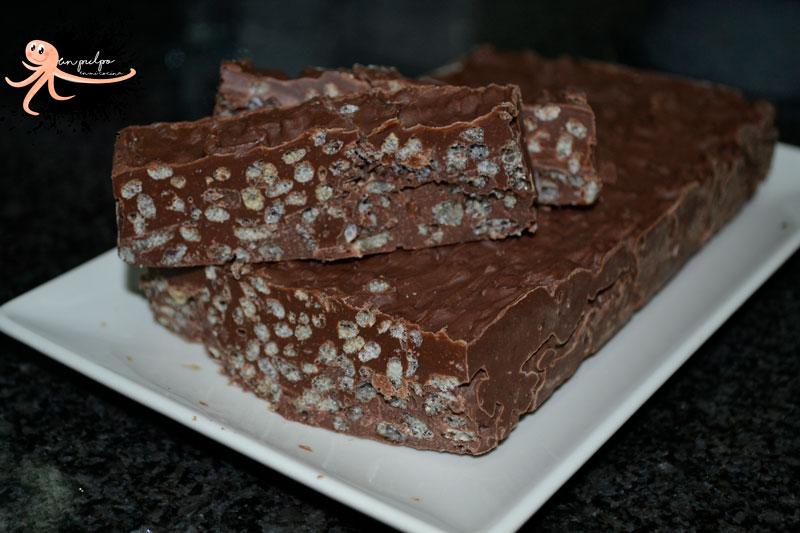 turron de chocolate sin frutos secos