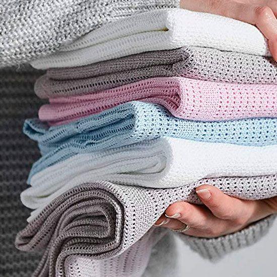 Manta de bebé Bloomsbury Mill 100% Algodón Orgánico