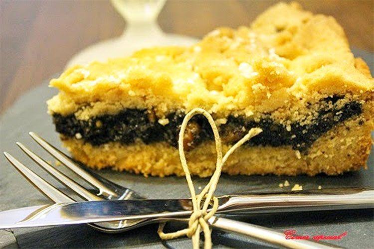 Tarta de semillas de amapola sin lactosa