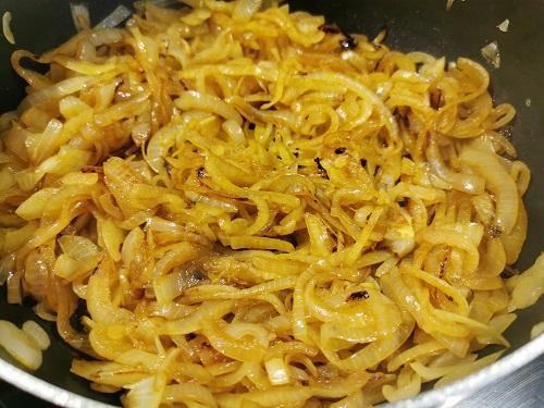 Lasaña vegana de cebolla