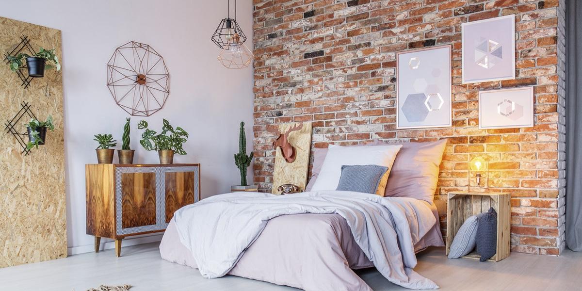 Color blanco en el estilo industrial