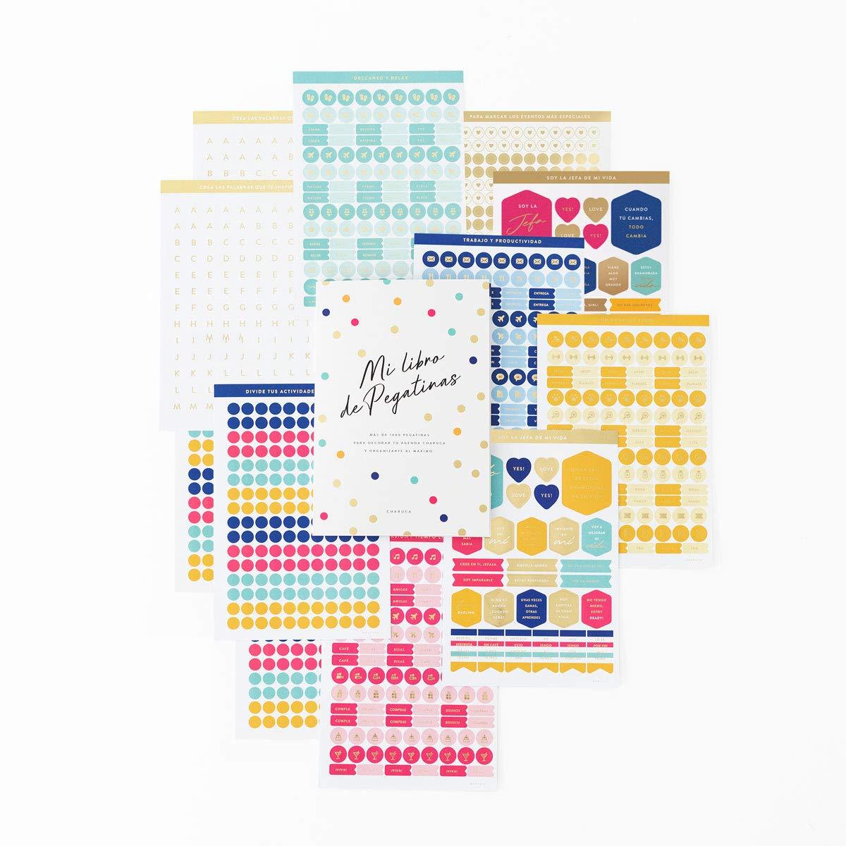 pegatinasagendalibrocharuca