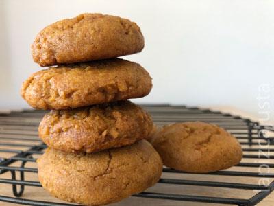 galletas de calabaza asada