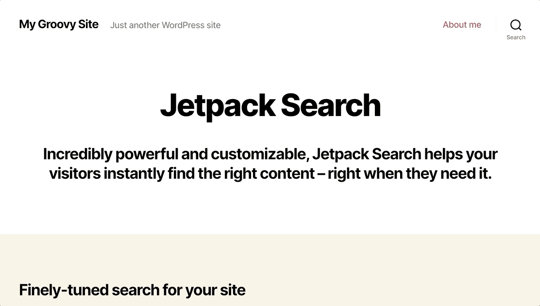 Jetpack Search