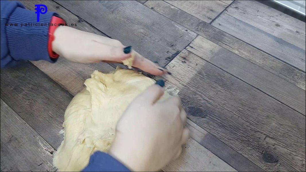 Mini roscones de reyes en freidora de aire caliente