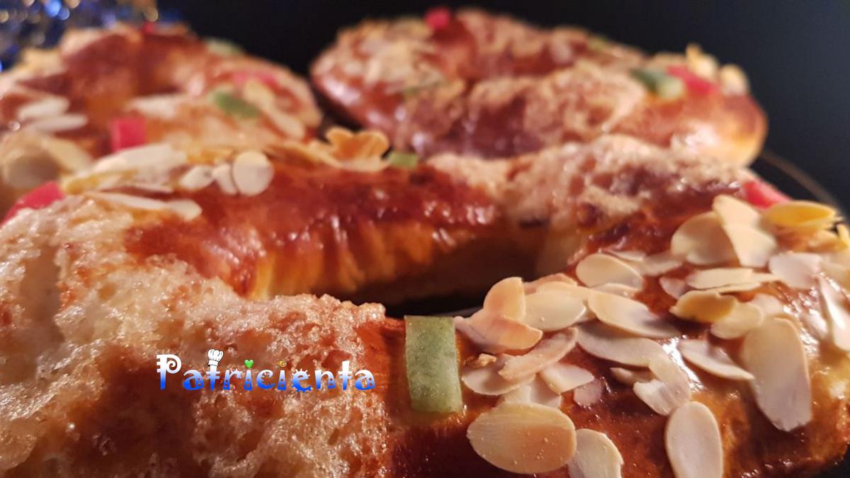 Mini roscones de reyes en freidora de aire caliente