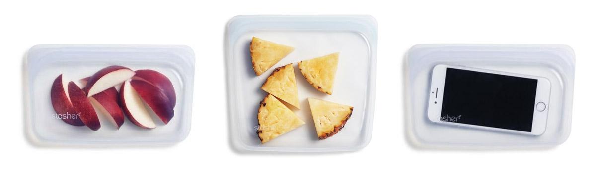 Bolsas reutilizables de silicona para viajes