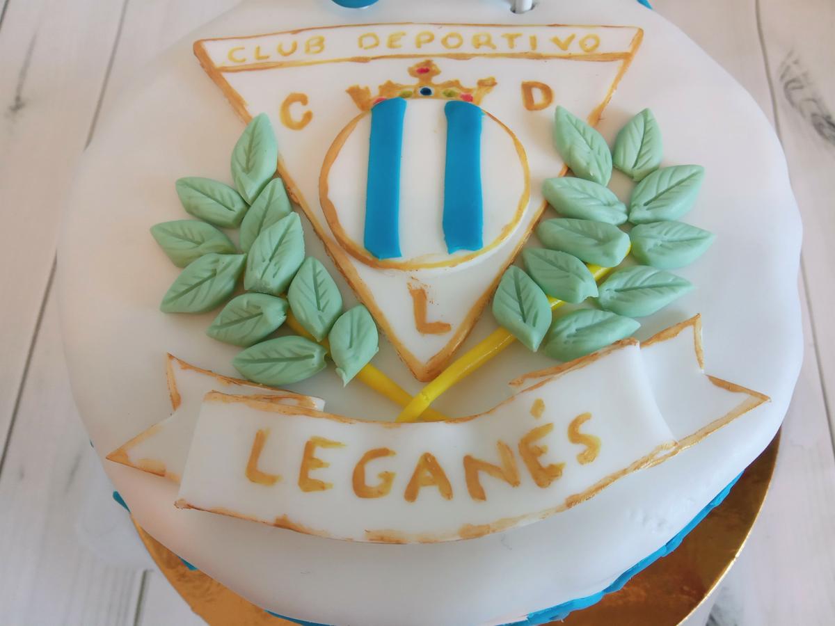 Escudo C.D. Leganés Fondant