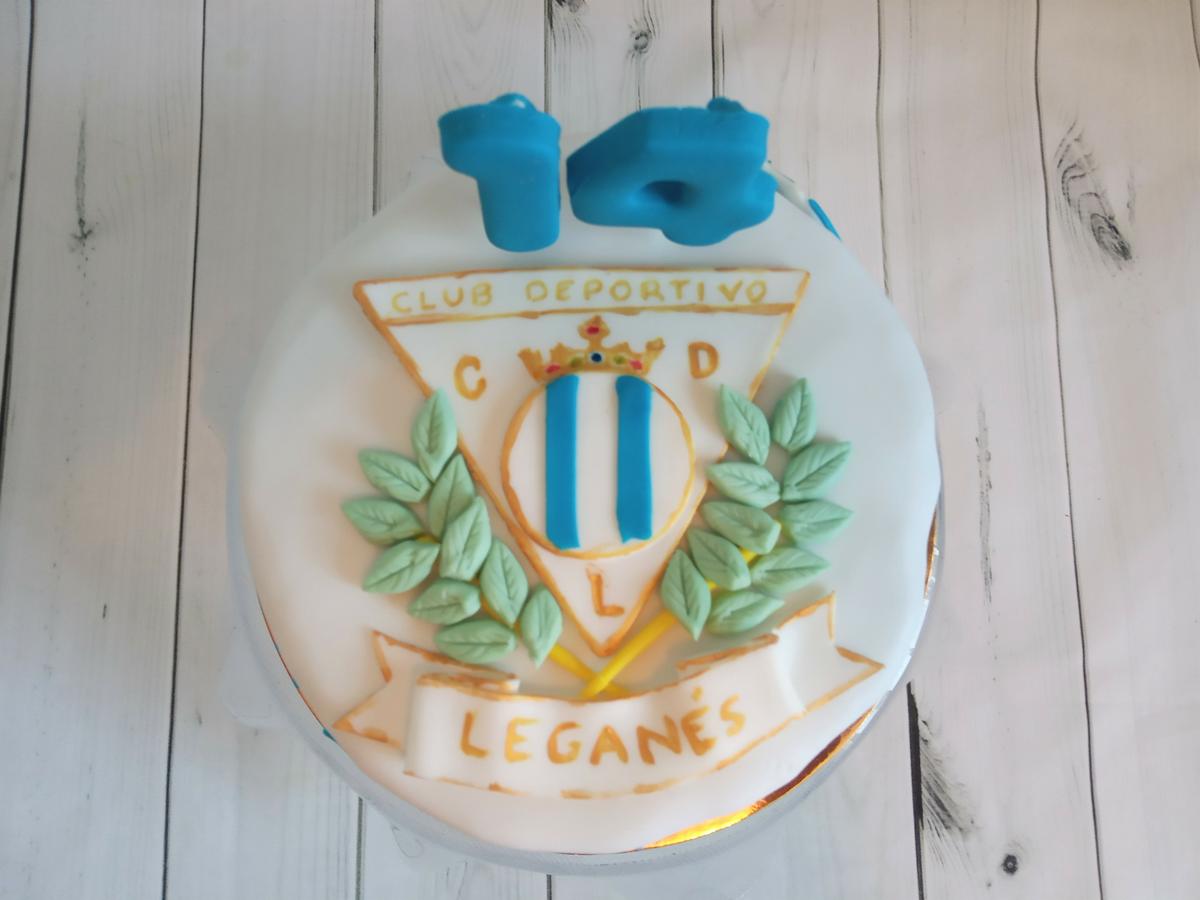 Vista cenital tarta Leganés