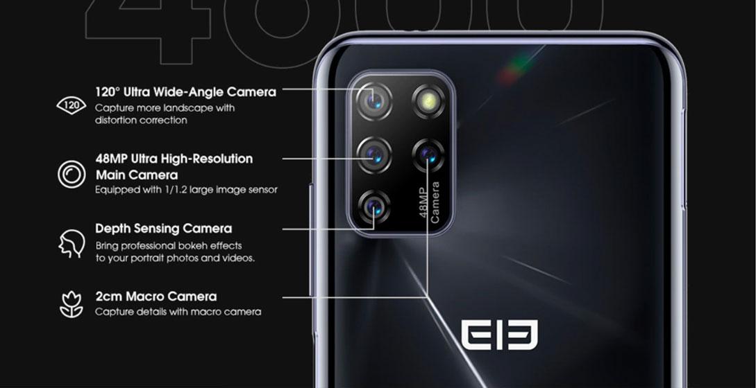 ELEPHONE U5 - Cámaras