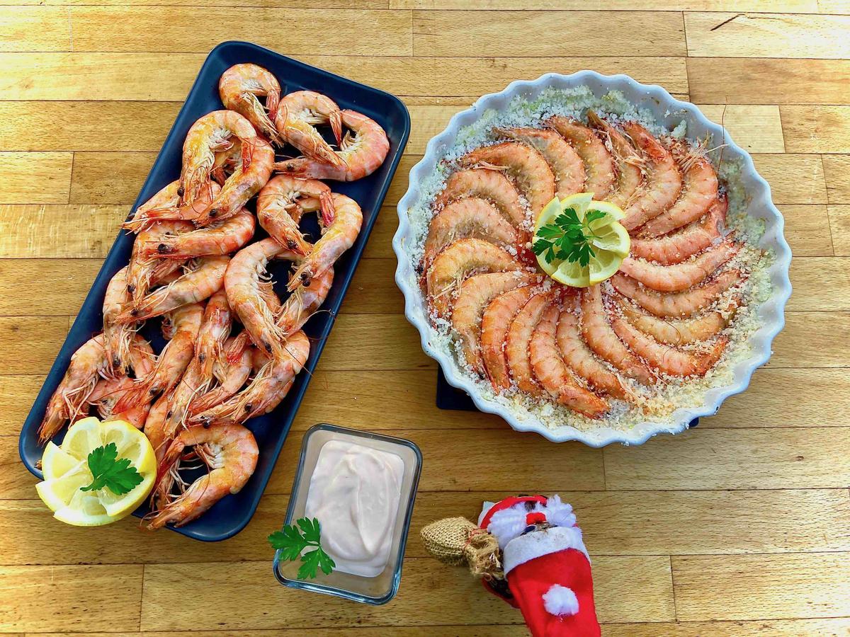 2 Formas diferentes de Cocinar LANGOSTINOS SIN OLORES 👌🏻