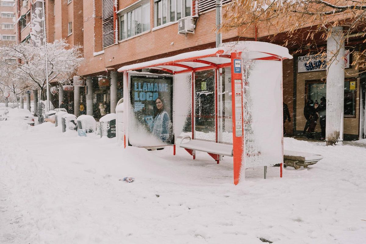 Fotos nevada Torrejón de Ardoz