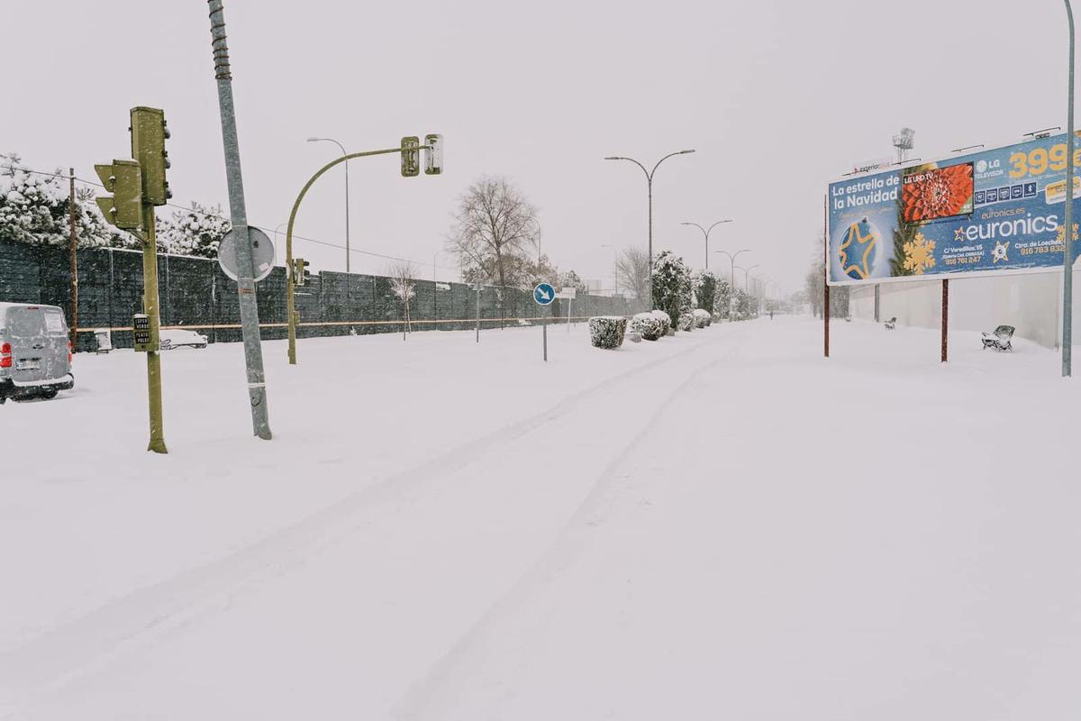 Fotos nevada Torrejón de Ardoz