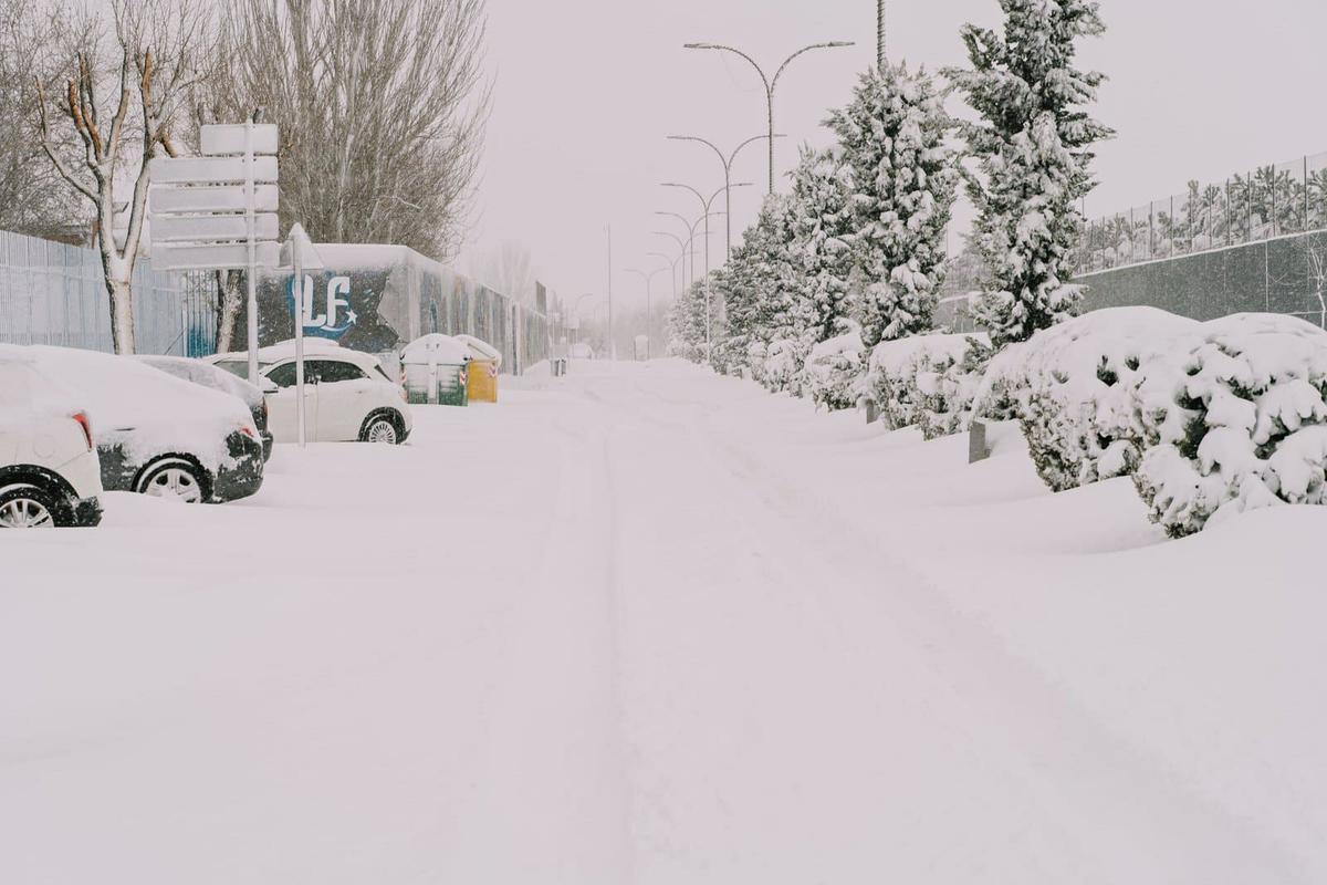 Fotos nevada Torrejón de Ardoz