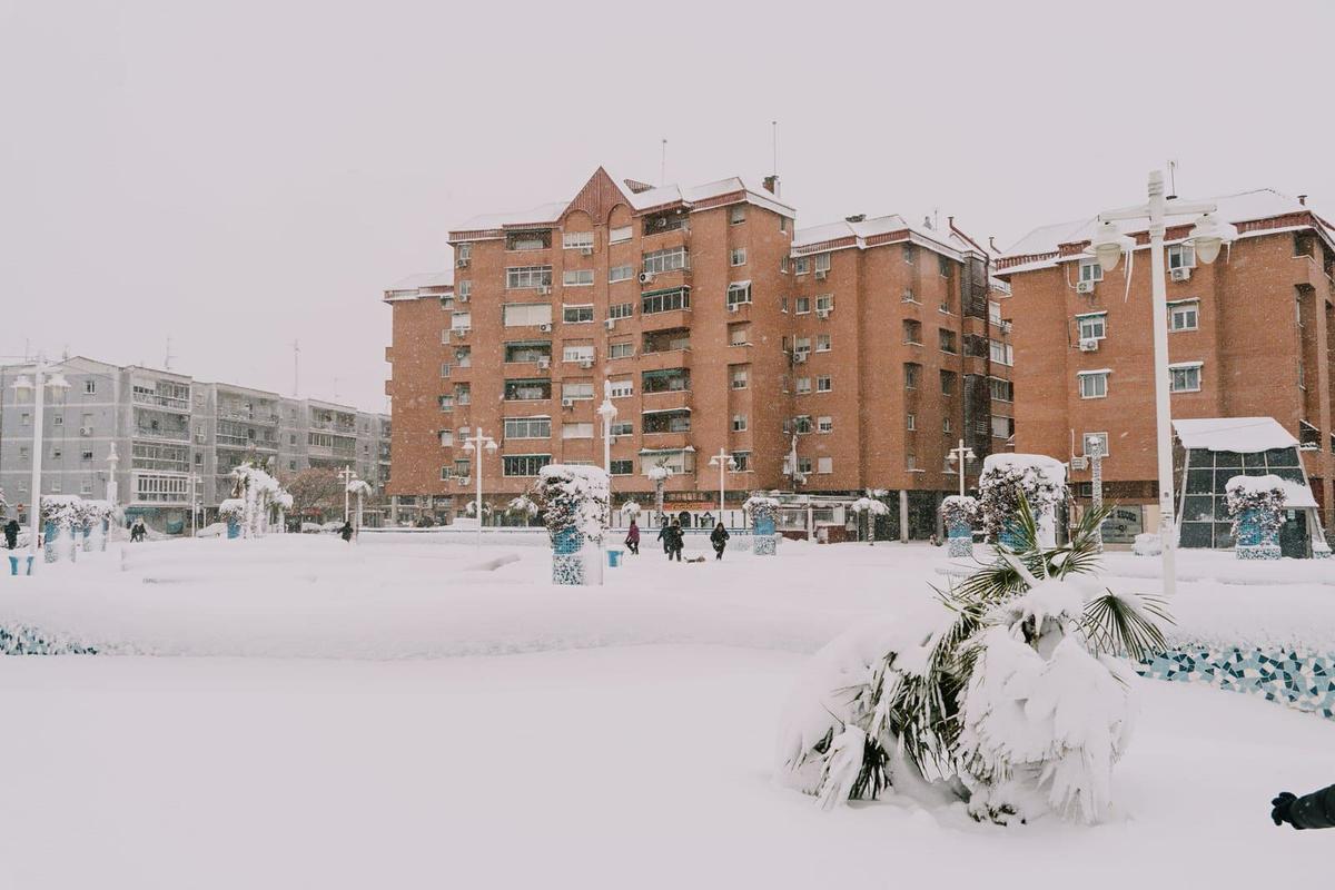 Fotos nevada Torrejón de Ardoz